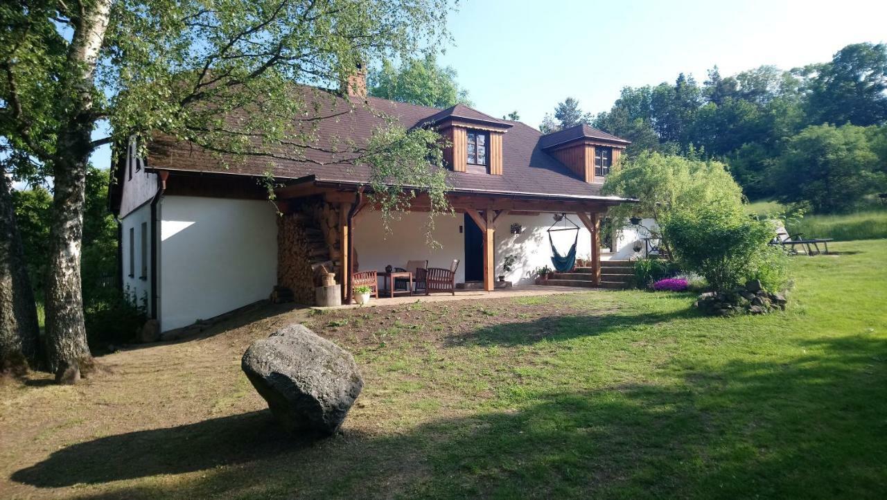 Forest Rustic Apartment Brdy Vesin Kültér fotó